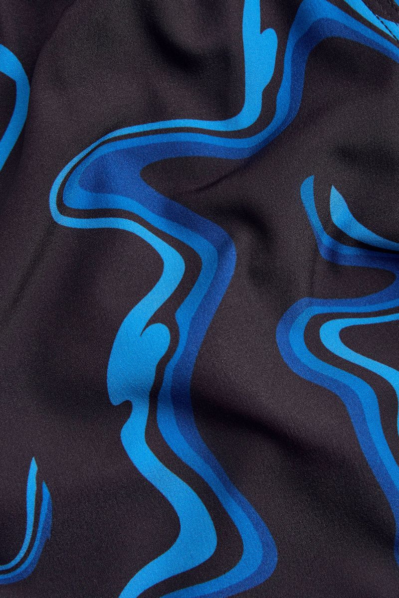 Boardshort Mini Elastico Blue Thunder