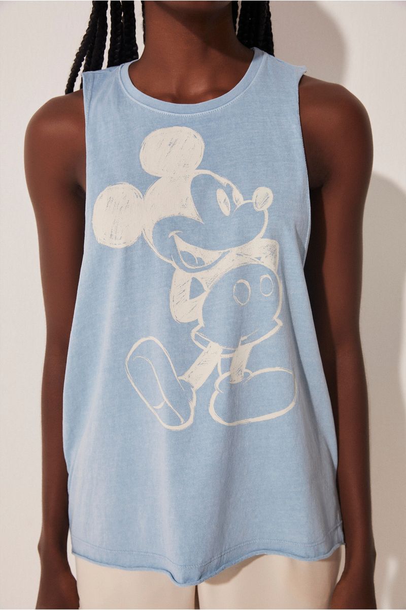 Camiseta Regata Mickey Barcelona