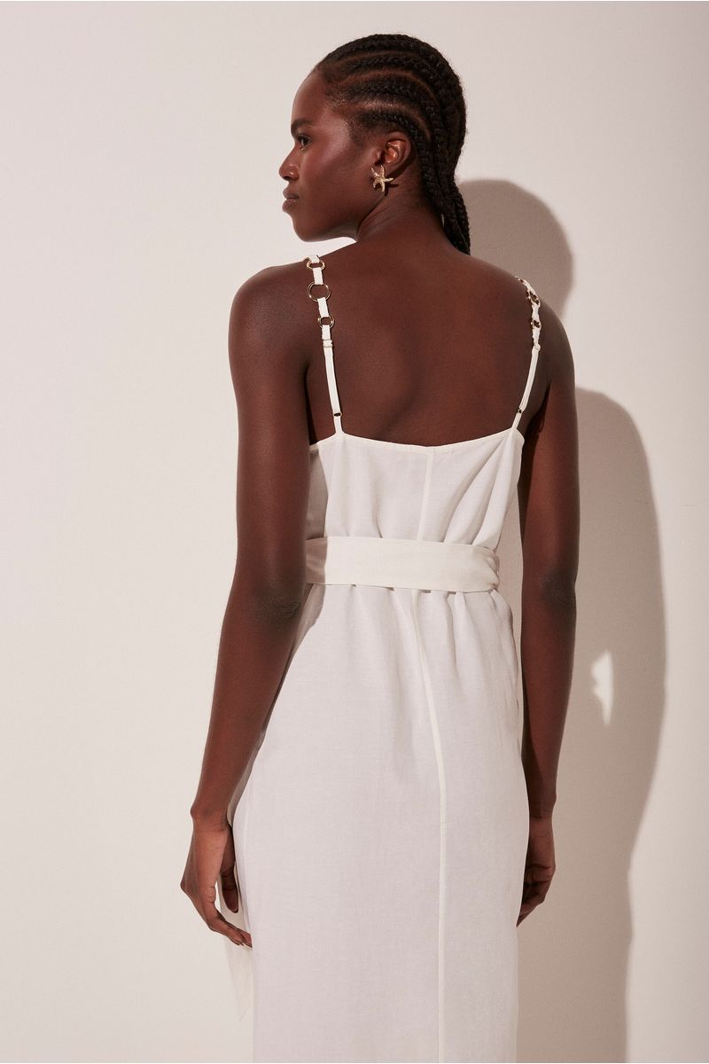 Vestido Midi Alfaiataria Solar
