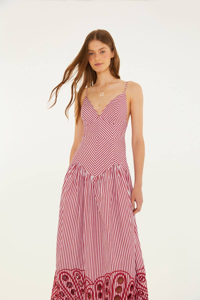 Vestido Richelieu Conchas