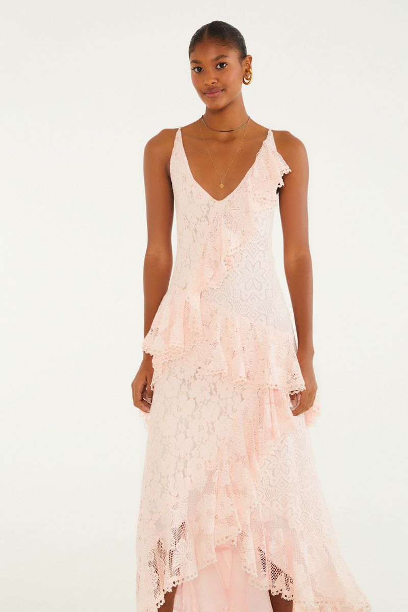 Vestido Patch Renda