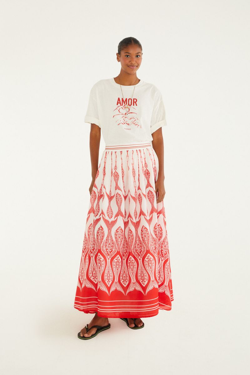 T-Shirt Ampla Amor Farm Rio