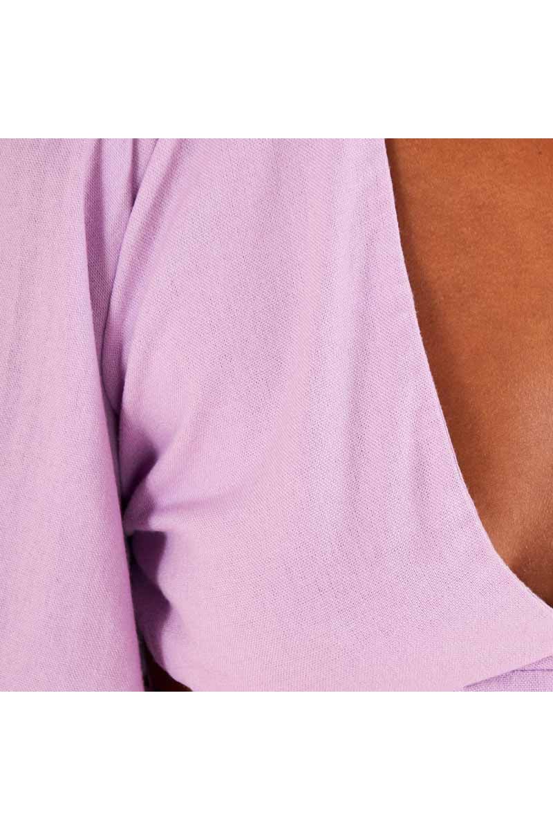 Blusa Cropped Com Recorte