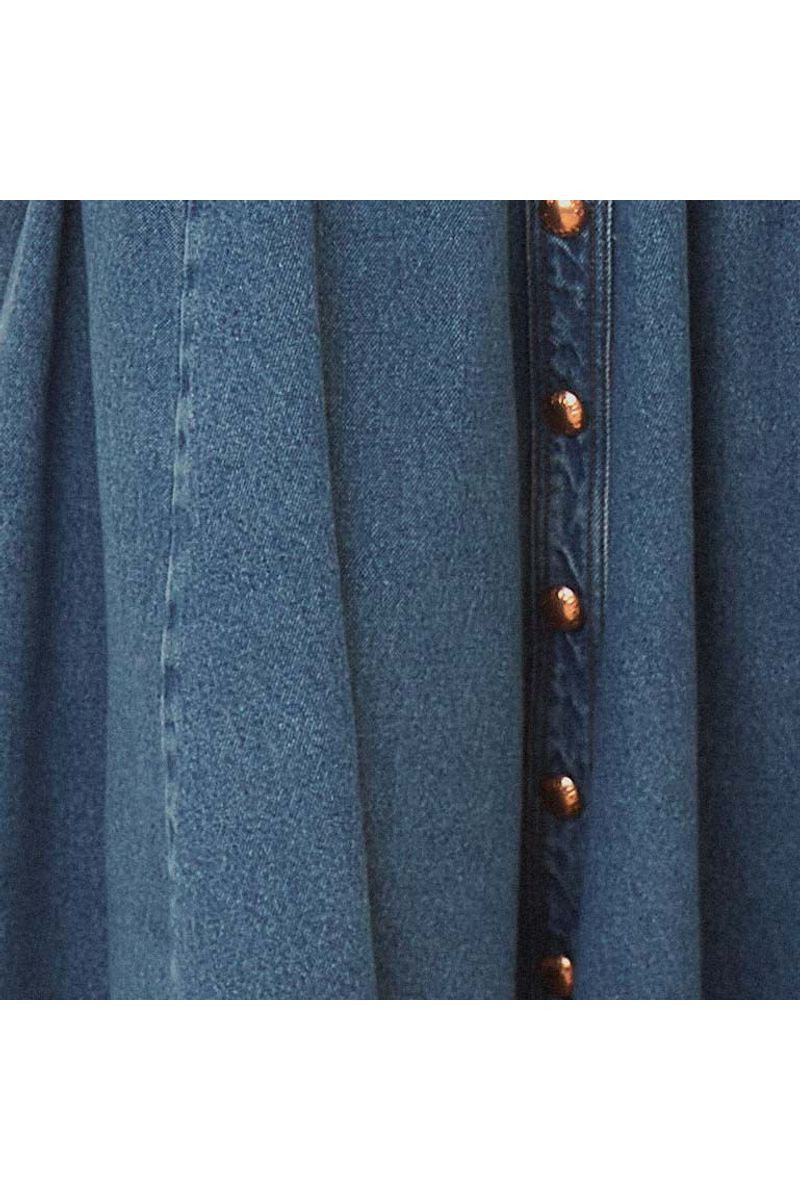 Top Jeans Maquinetado