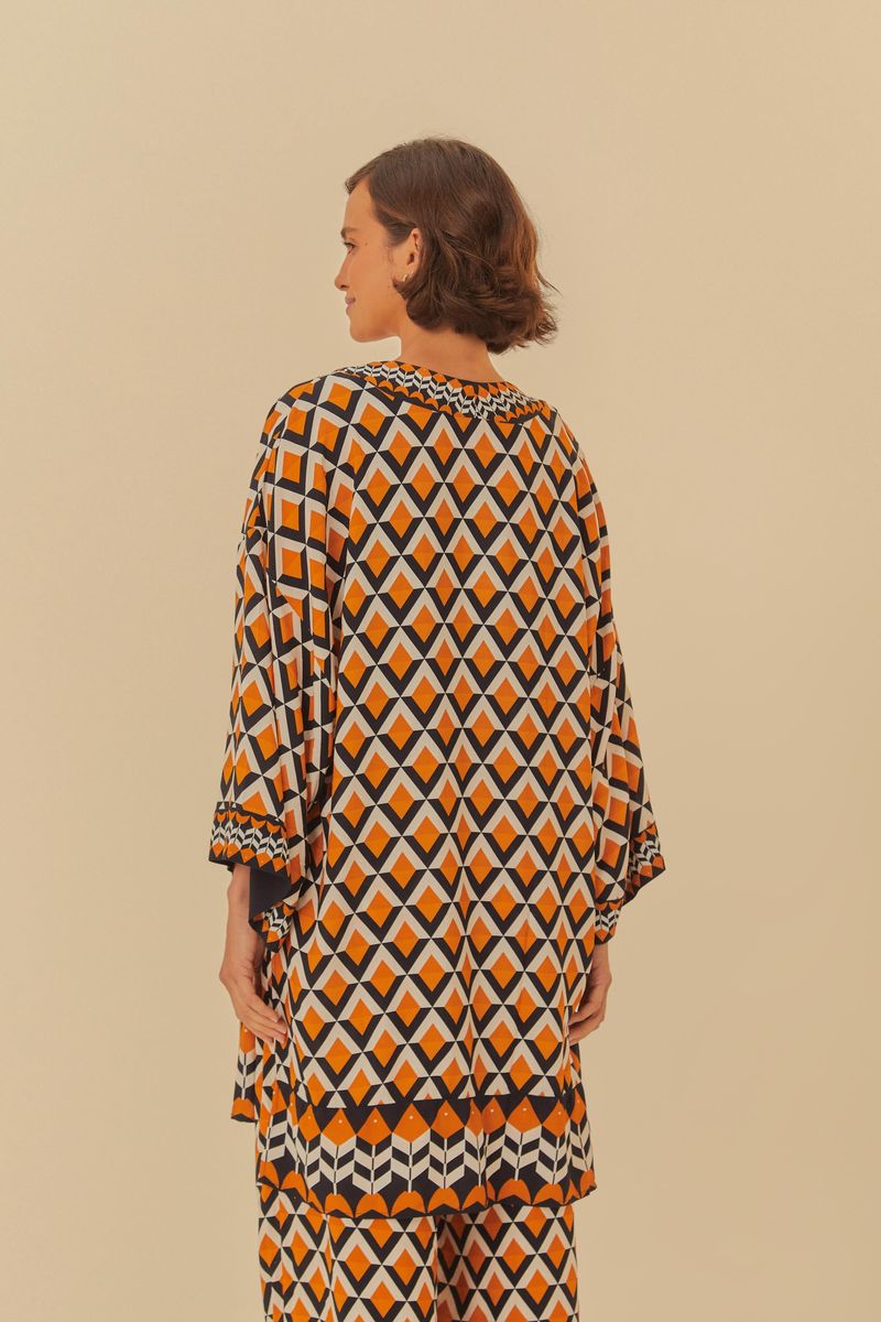 Kimono Estampado Tambaqui