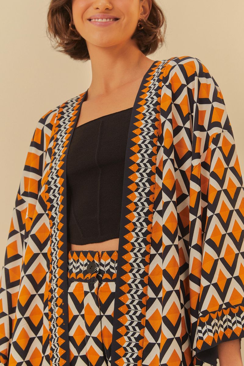 Kimono Estampado Tambaqui