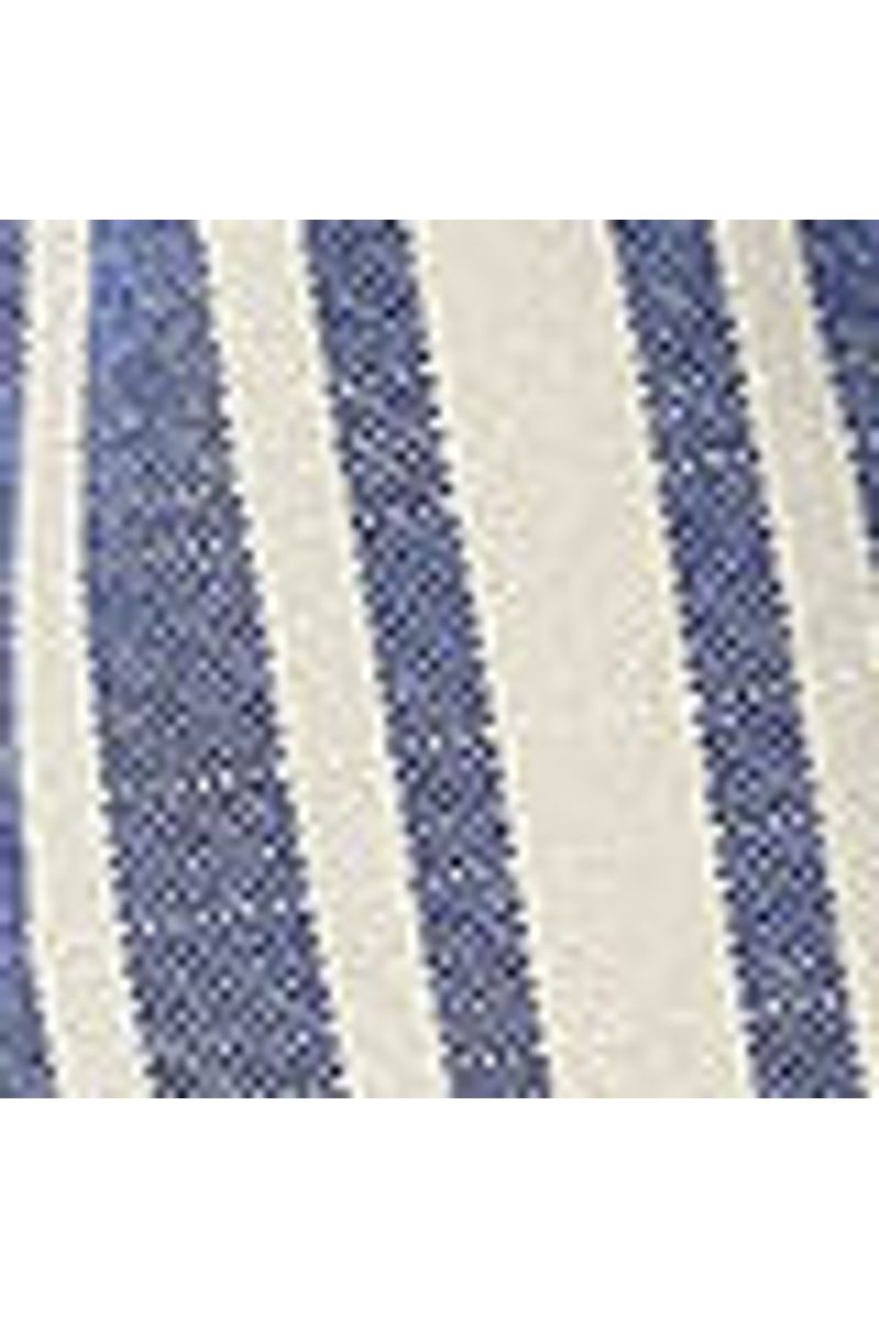 Blusa Fio Tinto Listrado Oceano