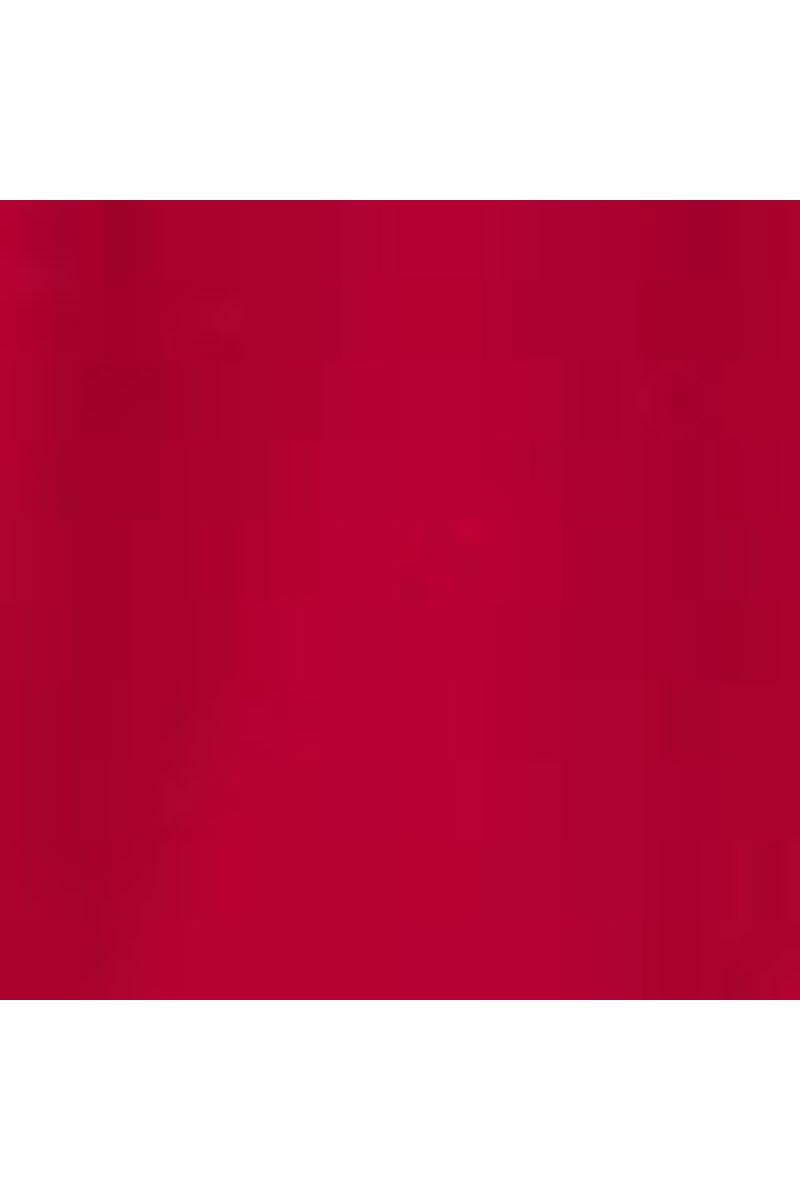 Short Saia De Georgette Vermelho Calda Com Volume