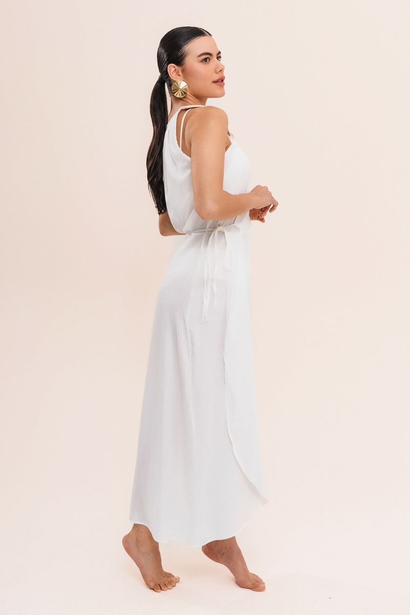 Saída Vestido Maat Off White