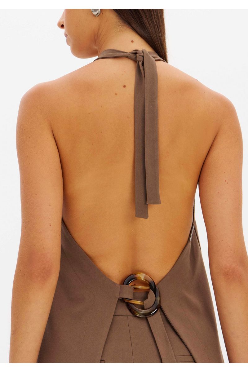 Blusa Alongada Frente Única