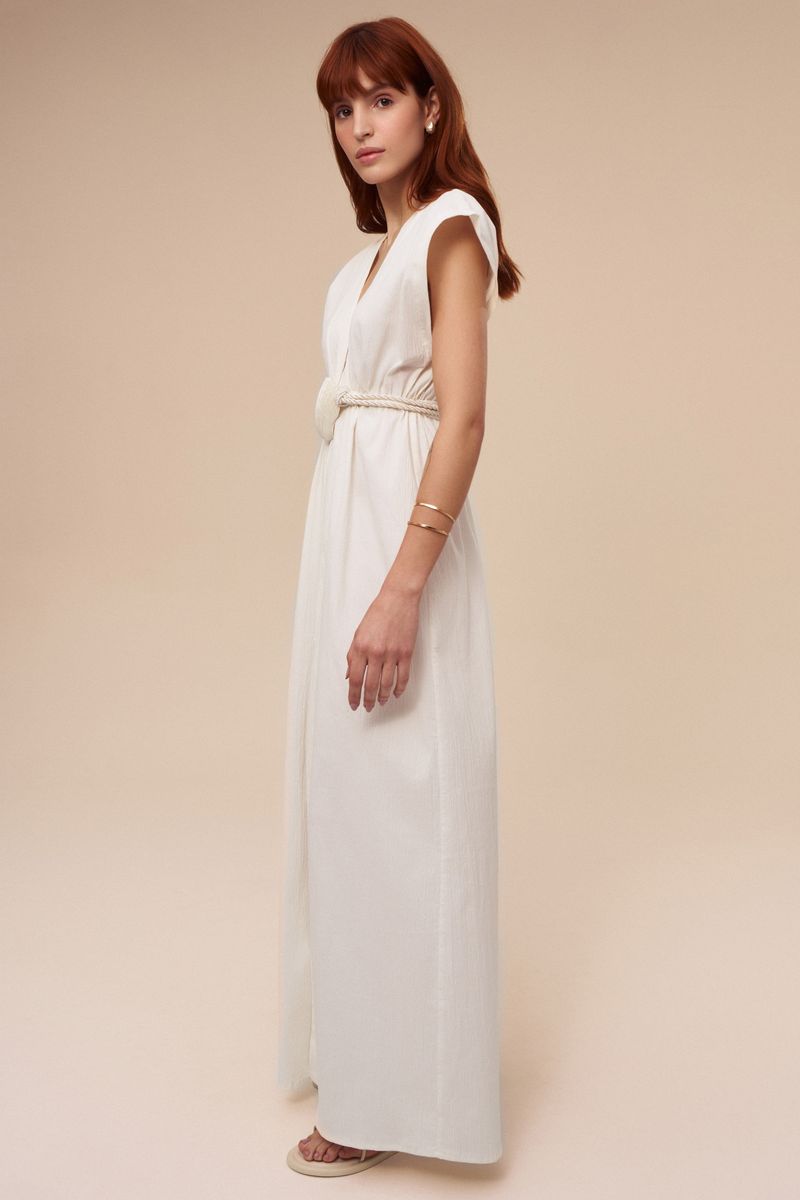 Saída Longa Conchas Off White
