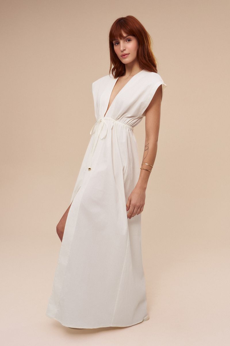 Saída Longa Conchas Off White