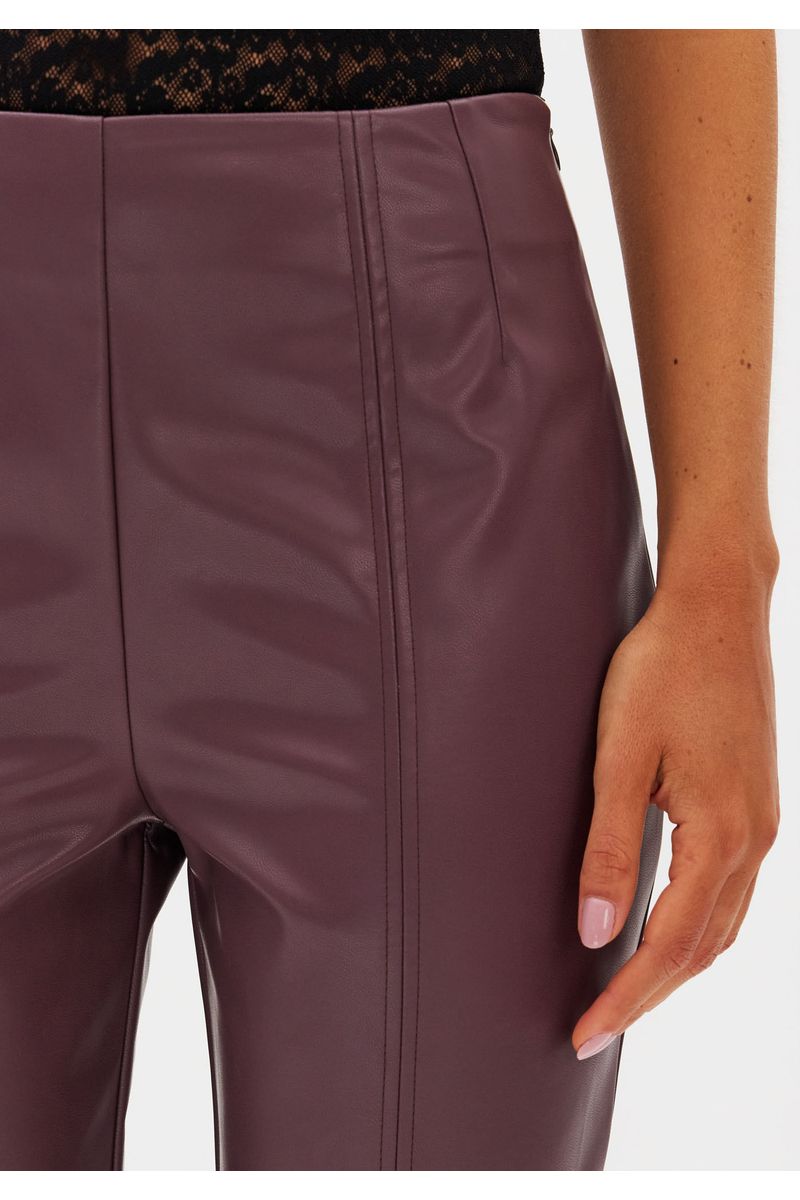 Legging Cintura Média De Pu