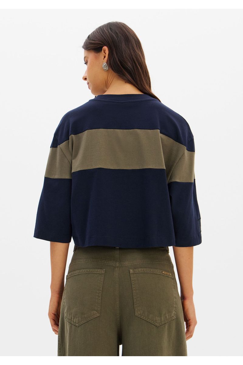 T-Shirt Oversized Manga Curta