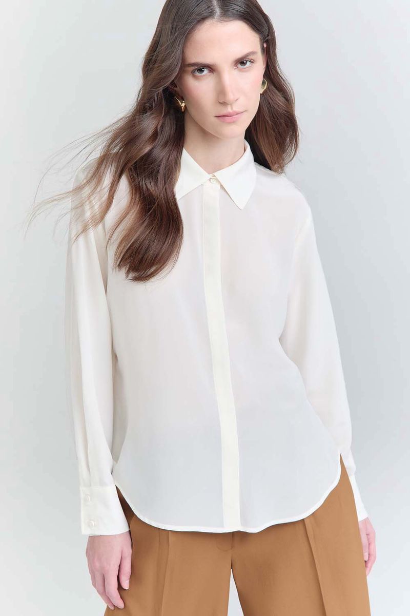 Camisa Seda Lea