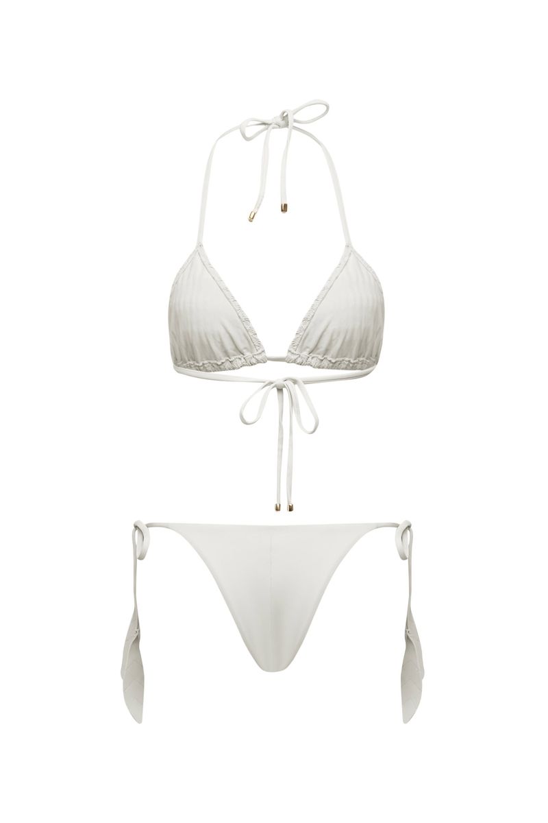 Calcinha Biquíni String Magnólia Off White
