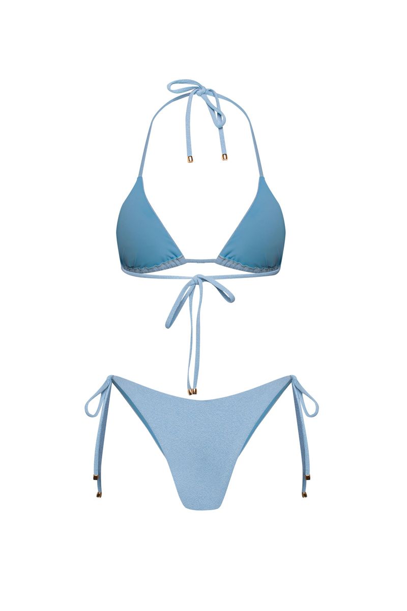 Calcinha Biquini Sophia Aquamarine Topázio