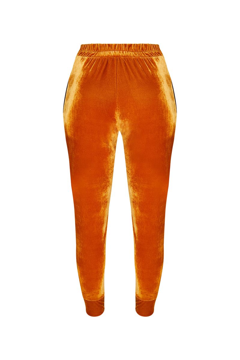 Calça Duo Caramelo Off White