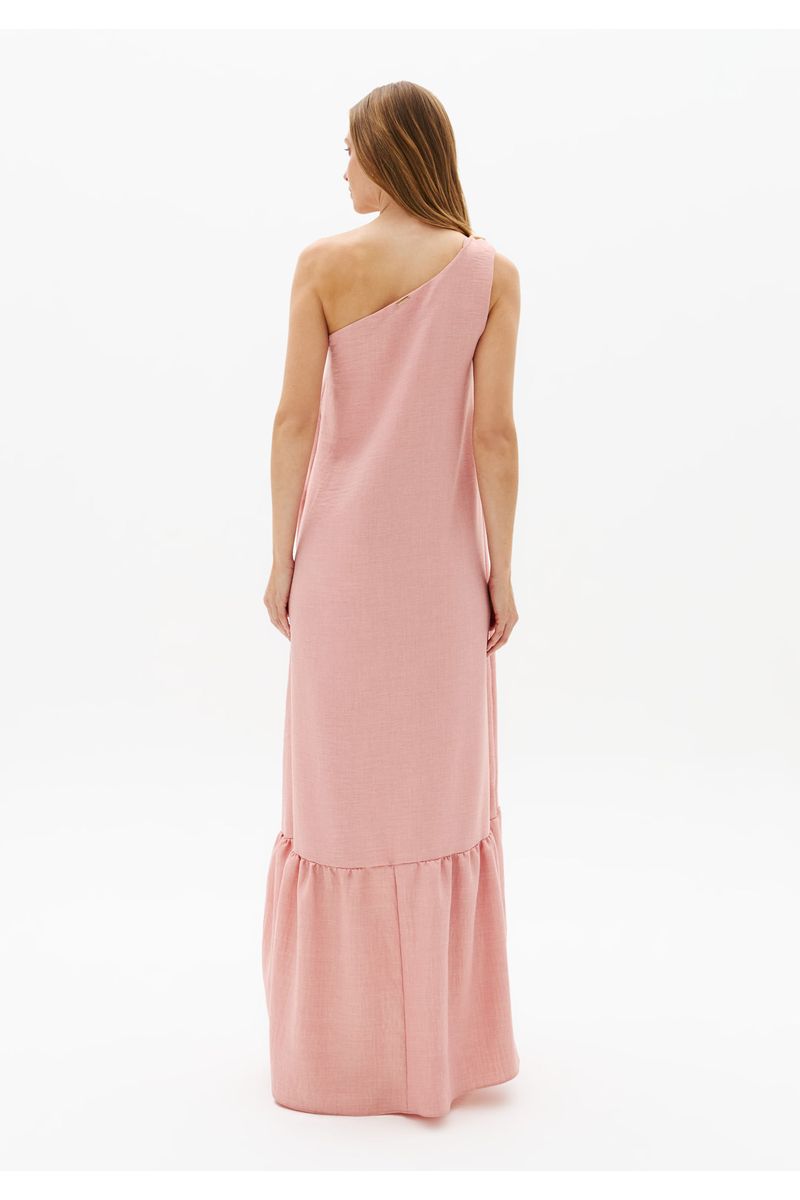 Vestido Longo Ombro Único