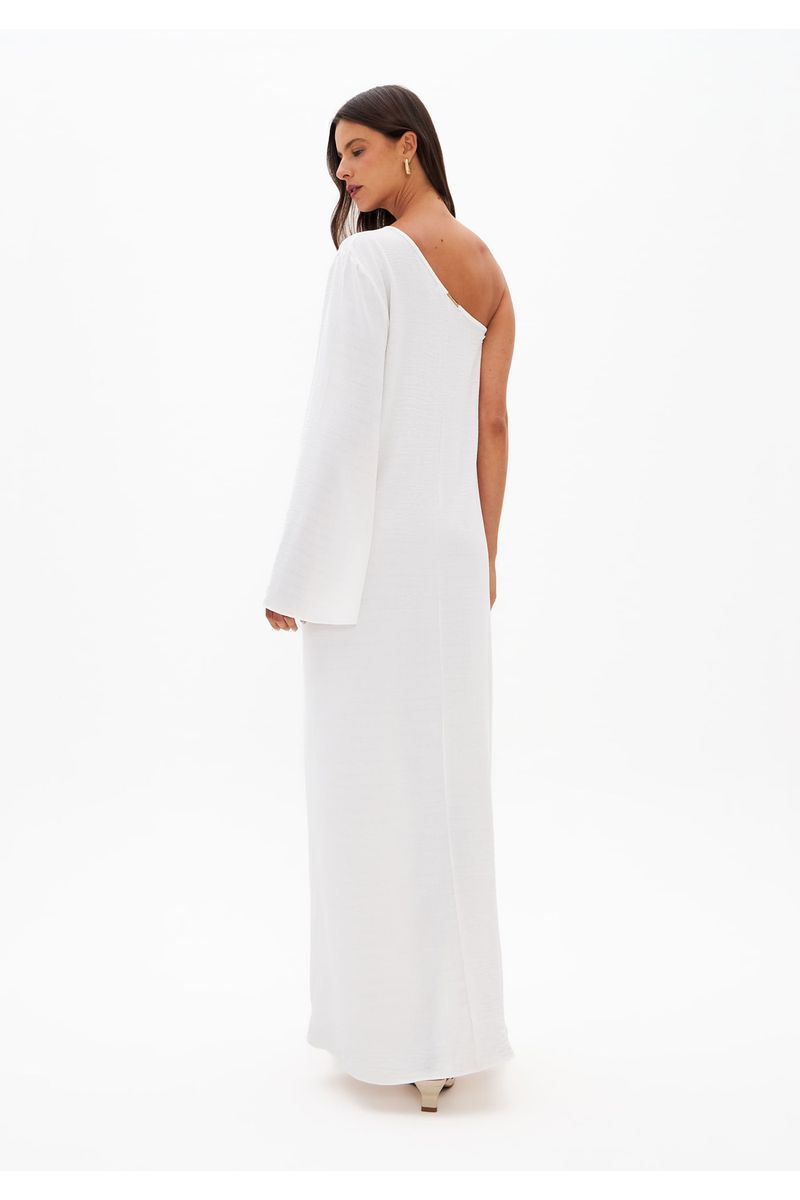 Vestido Super Midi Ombro Único