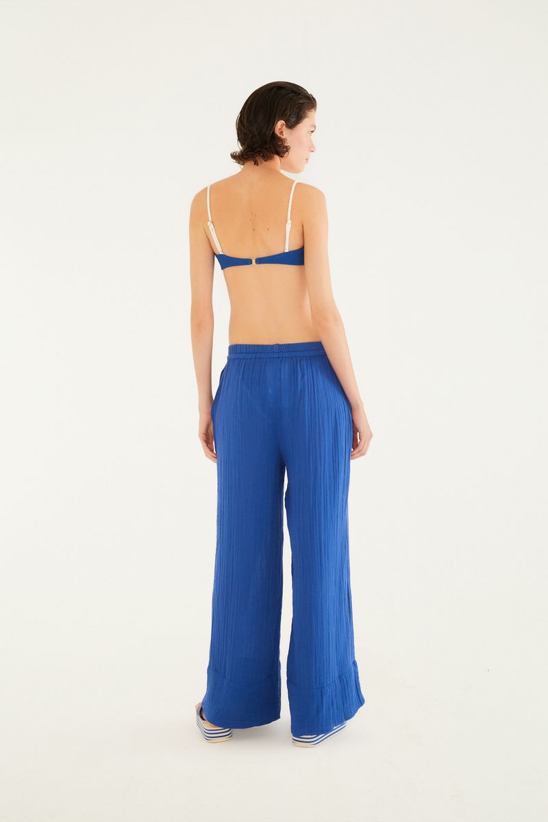 Calça Textura Crinkle