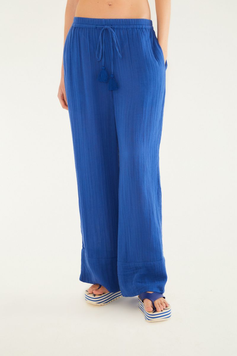 Calça Textura Crinkle