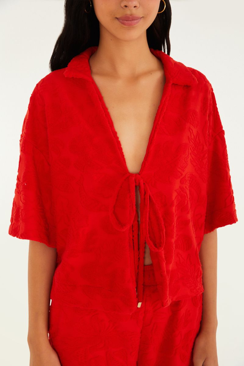 Camisa Atoalhada