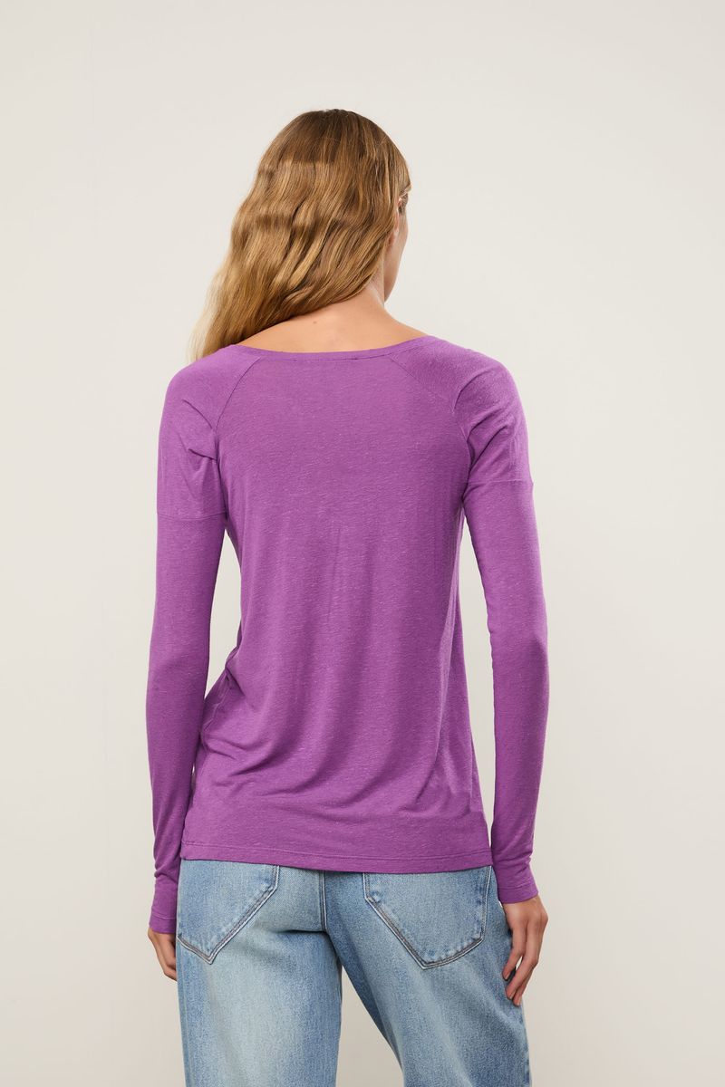 Blusa Manga Longa Raglan