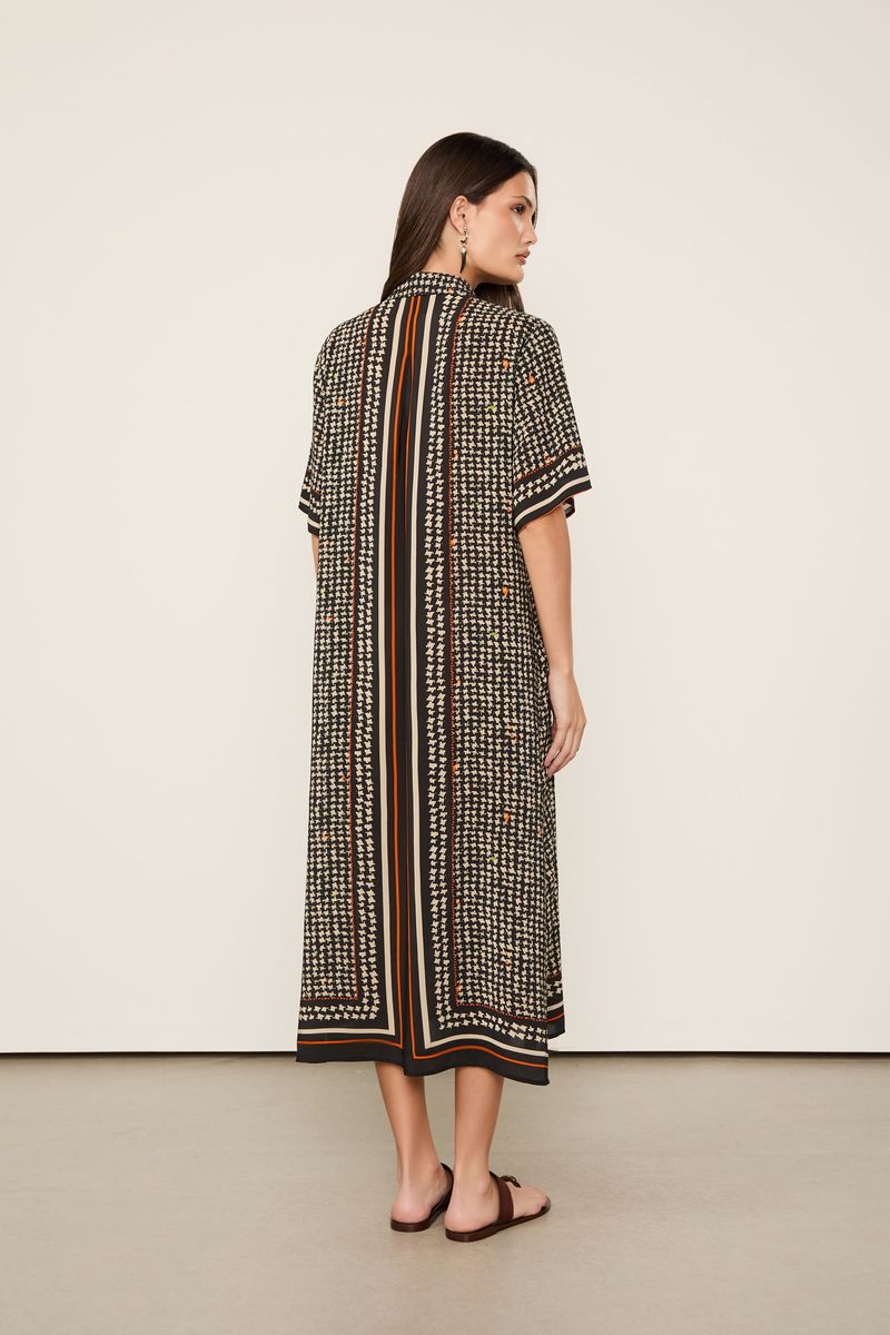 Chemise Midi Estampada