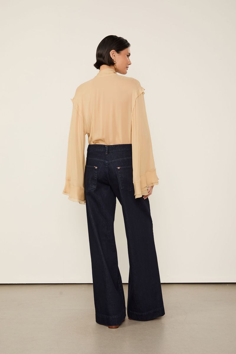 Calça Jeans Fendas