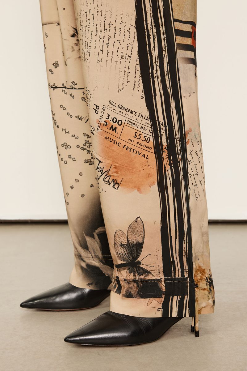 Calça Com Stopper Estampada