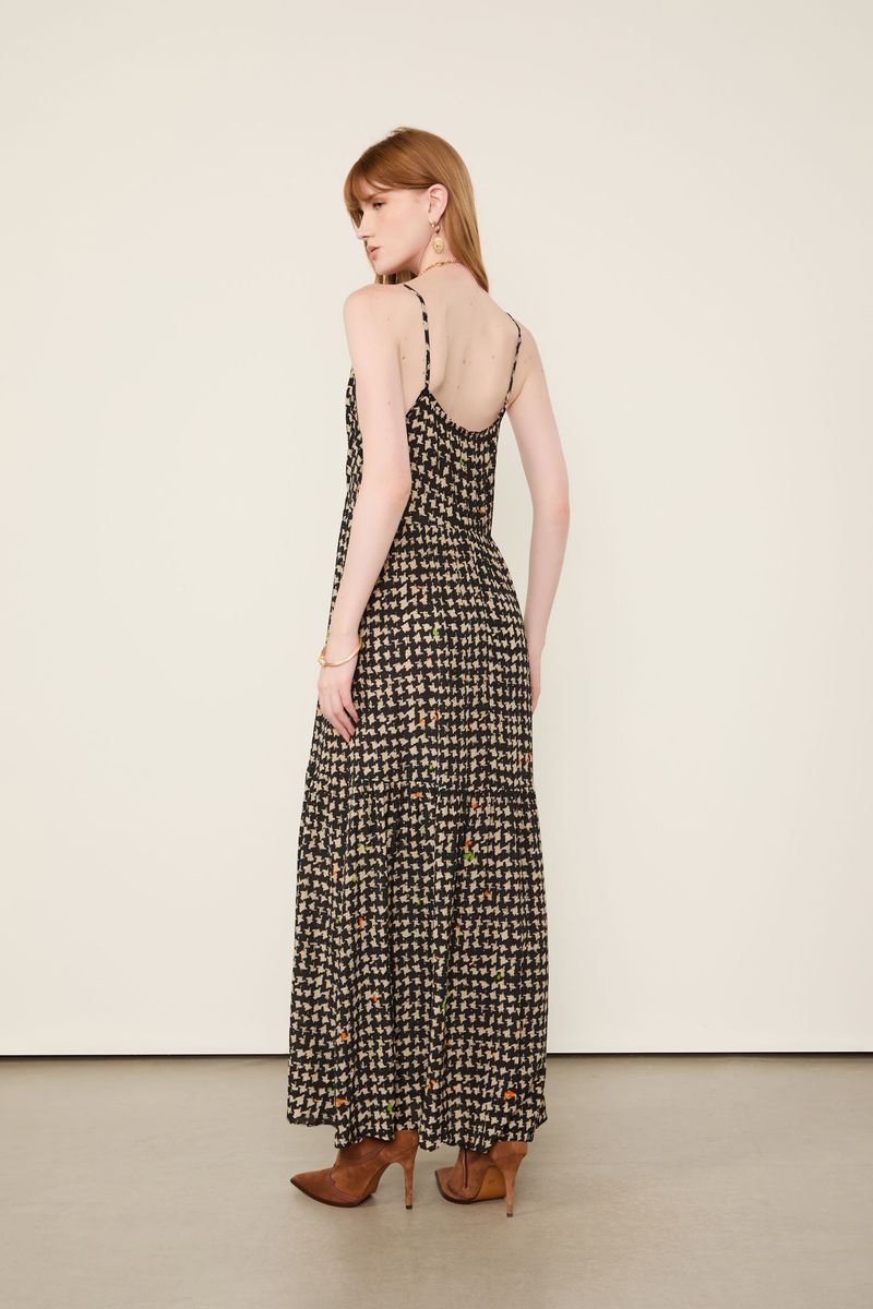 Vestido Midi Estampado