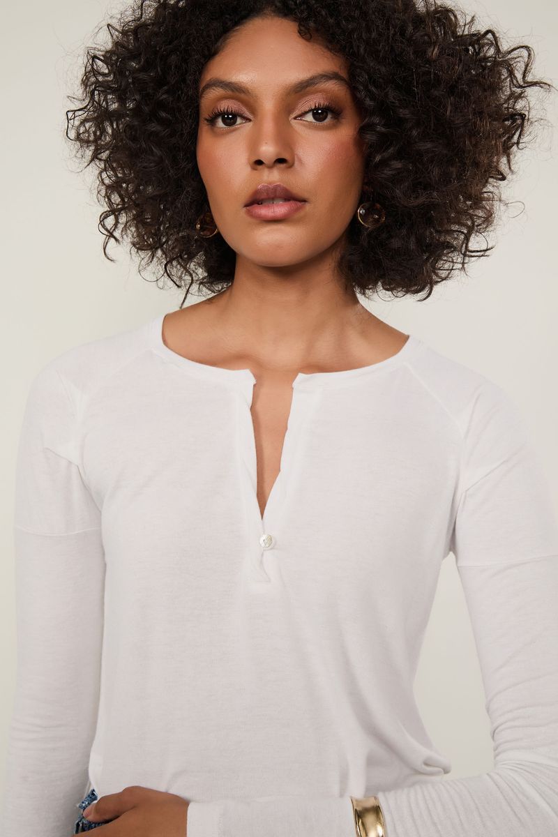 Blusa Manga Longa Raglan