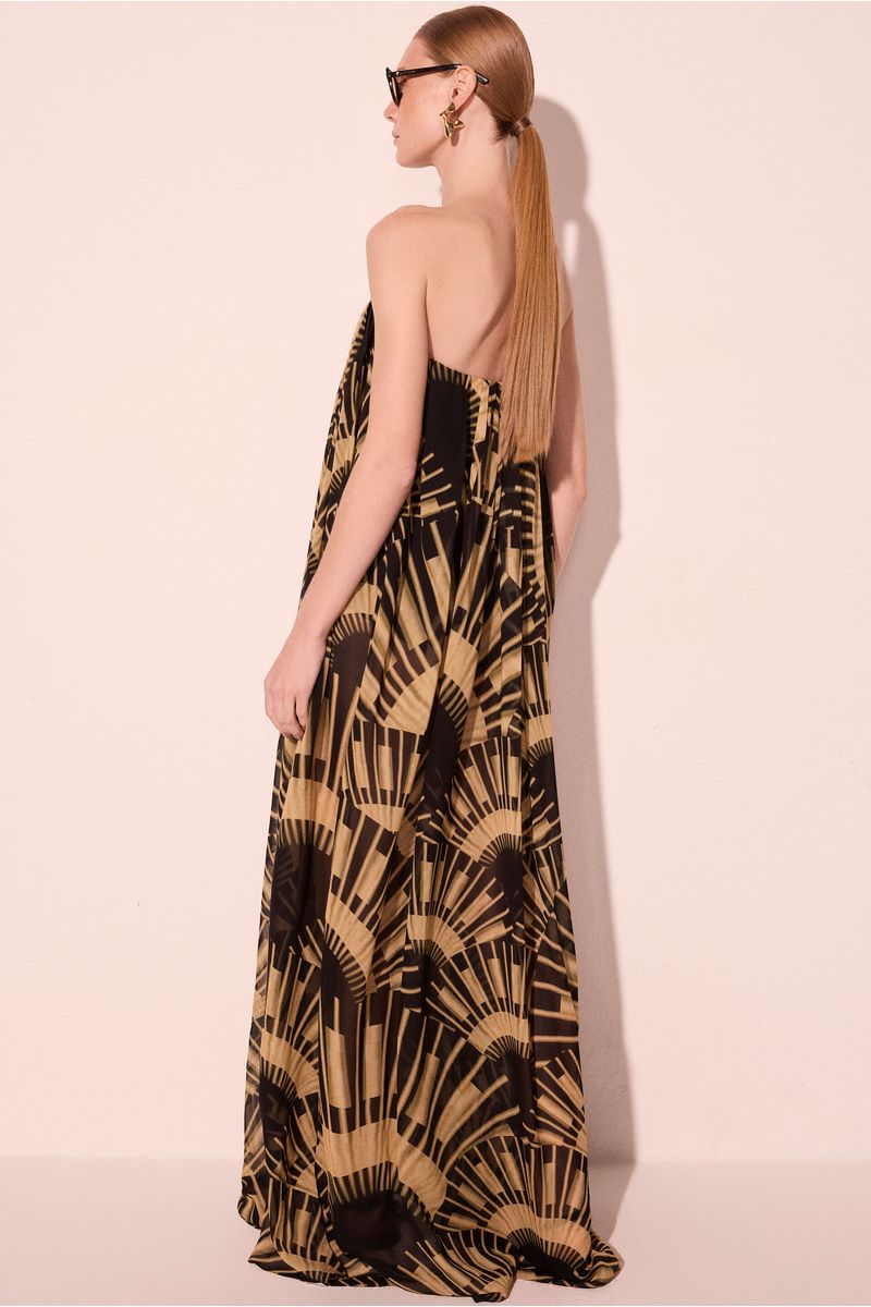 Vestido Longo Com Body Kairos