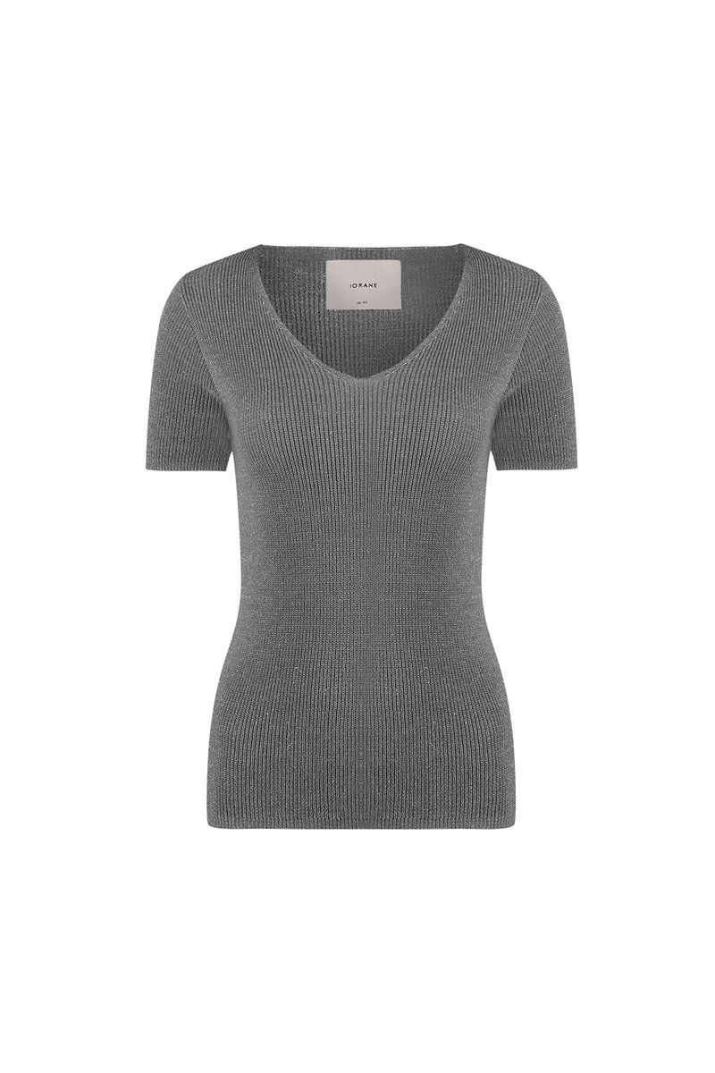 Blusa Jully Cinza Maria Fumaça