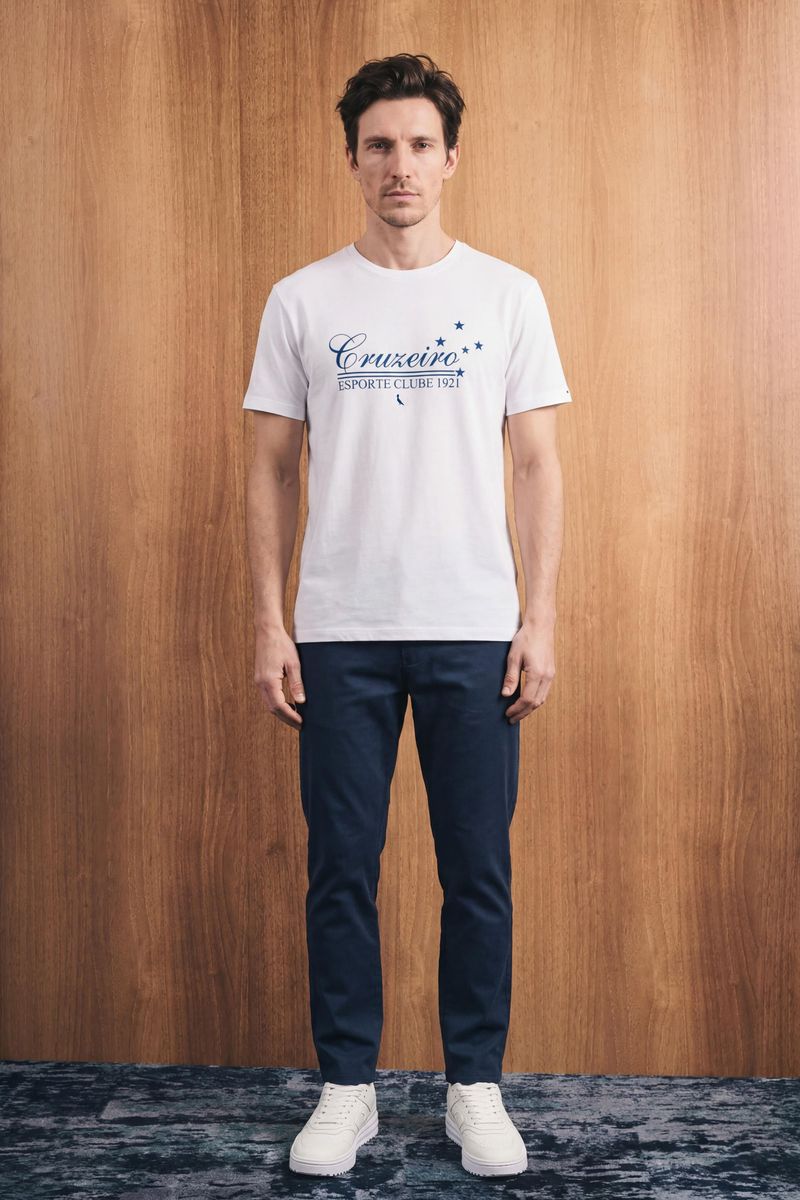 Camiseta Estampada Cruzeiro 1921