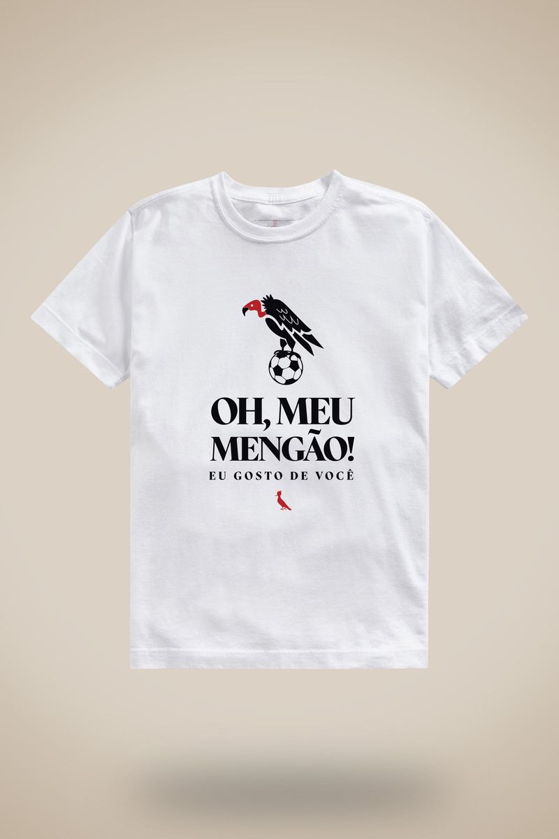 Camiseta Mini Estampada Oh Meu Mengao
