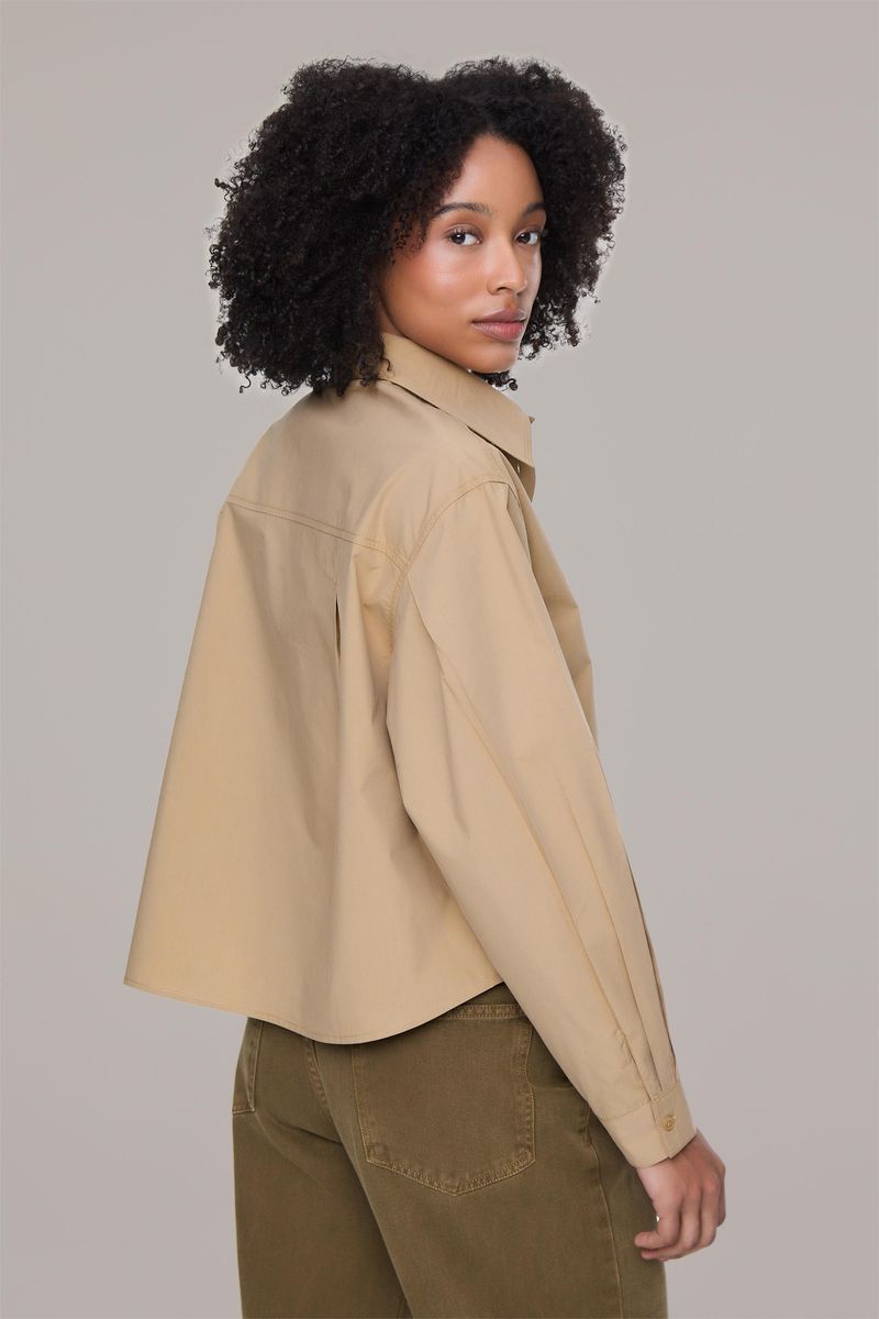 Camisa Branco Com Bolso
