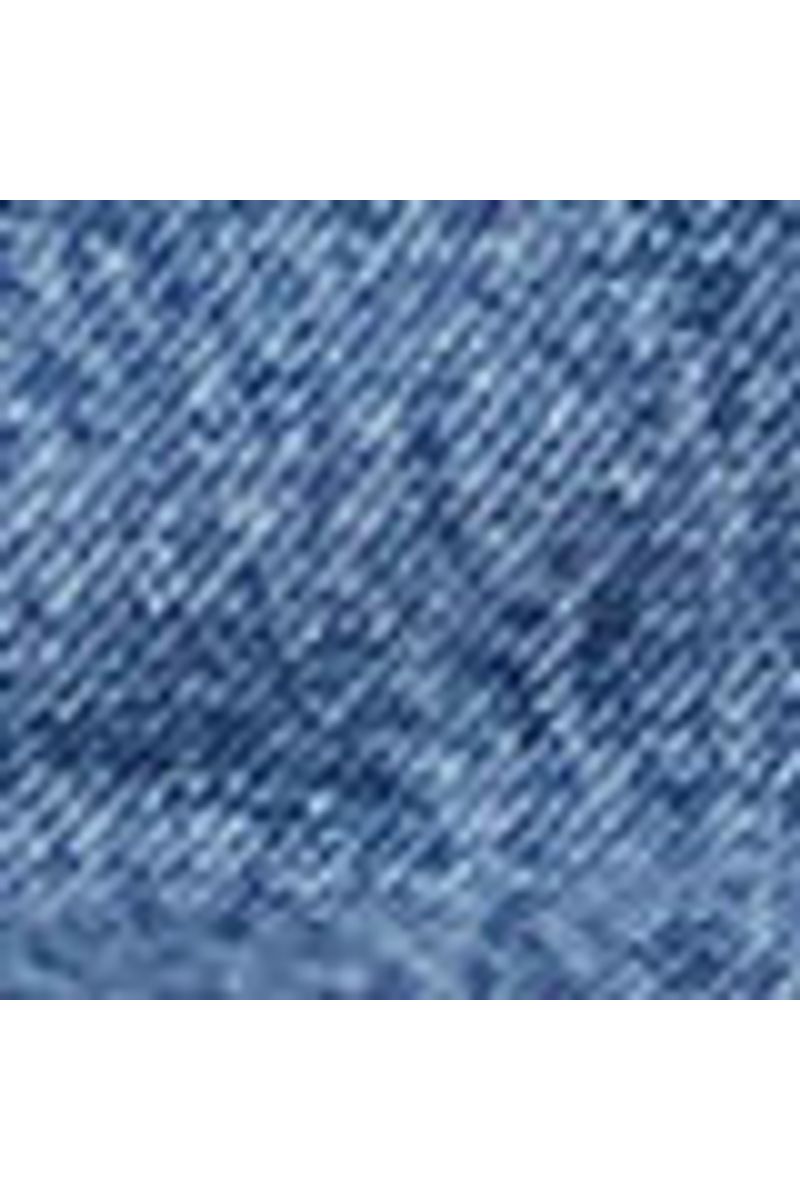 Bermuda Jeans Long Rise Barra a Fio