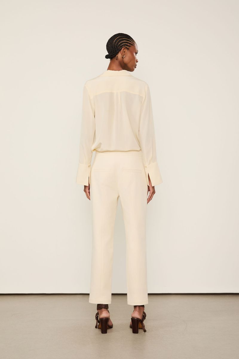 Calça Skinny Detalhe Rebites Nas Laterais