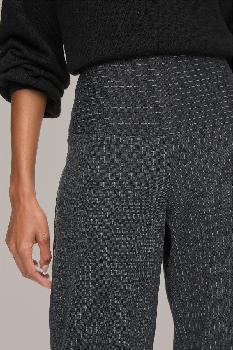 Calça Mescla Risca De Giz