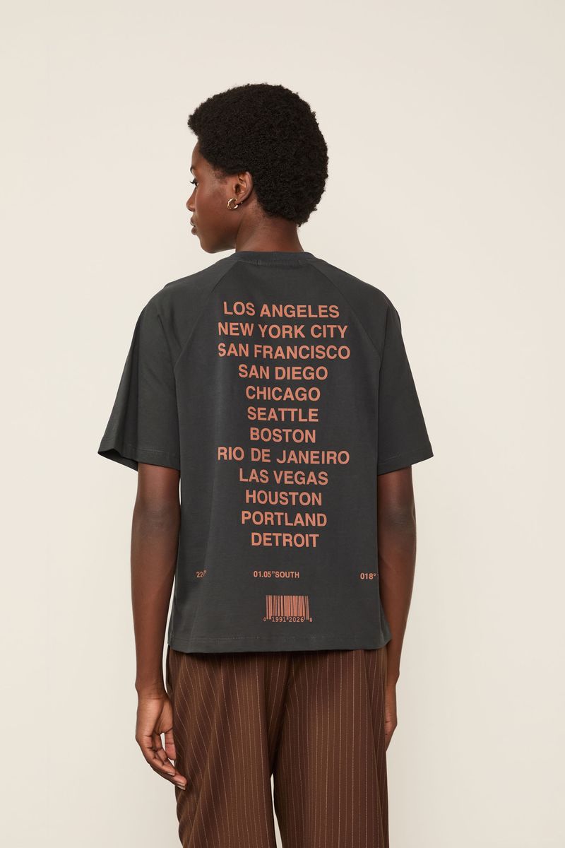 T-Shirt De Malha Fun Anml Rock