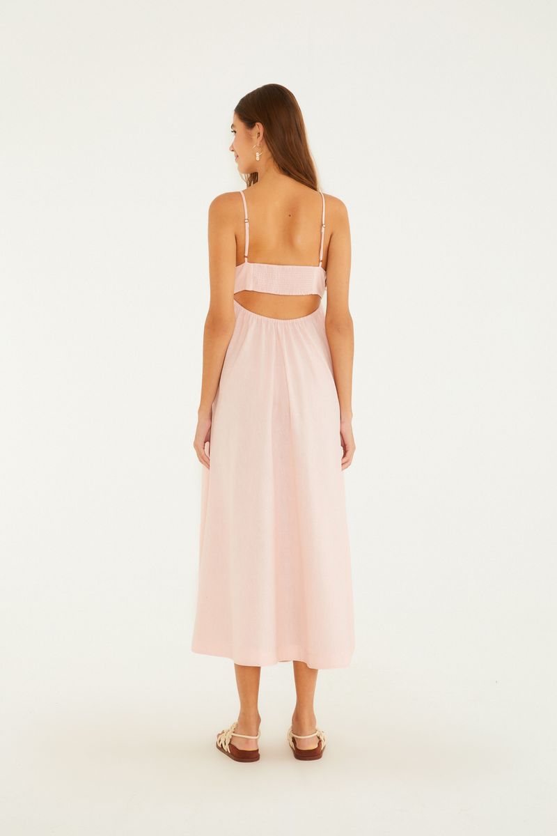 Vestido Cropped Pregas
