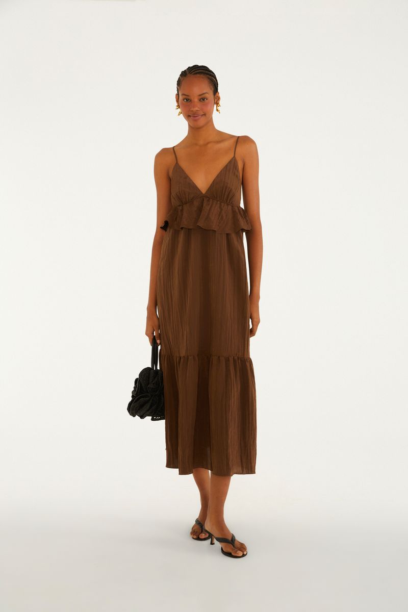 Vestido Fluido Midi