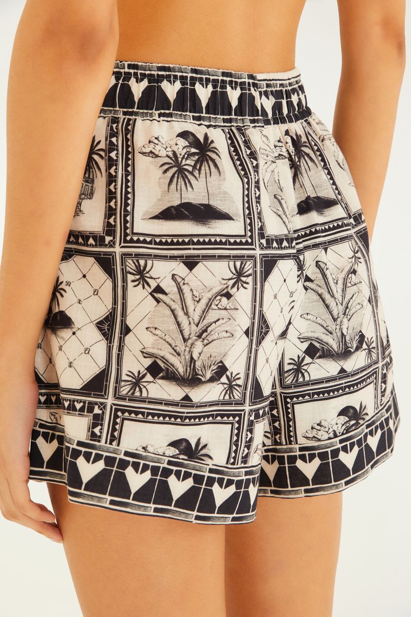 Short Estampado Rio Clássico
