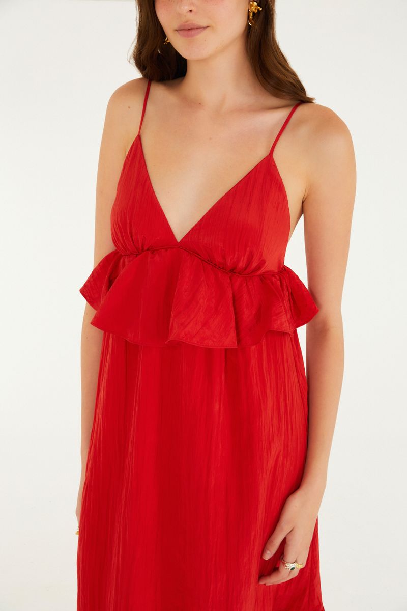 Vestido Fluido Midi