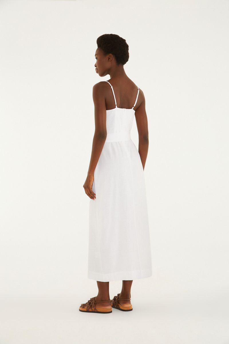 Vestido Transpasse Alcinhas