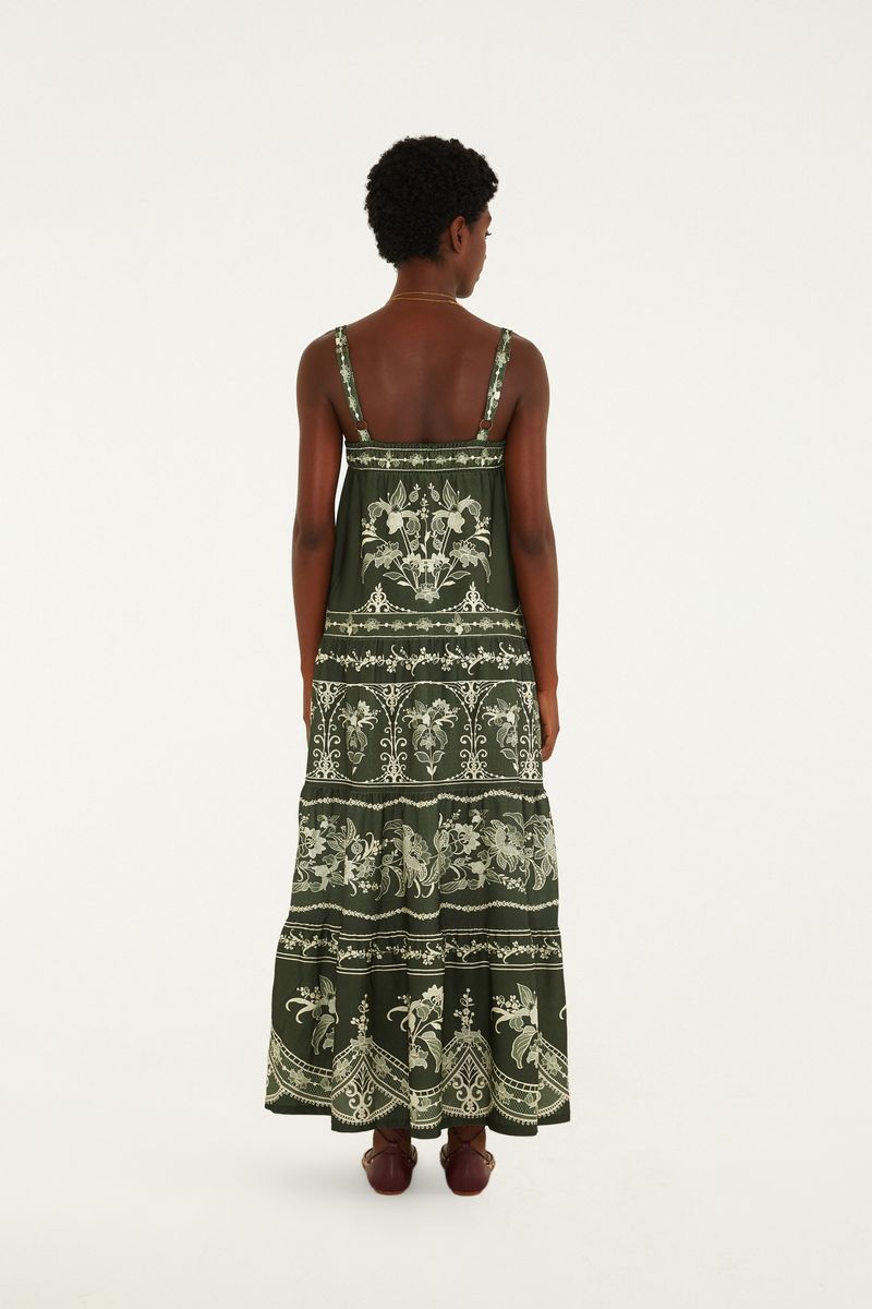 Vestido Cropped Estampado Lais