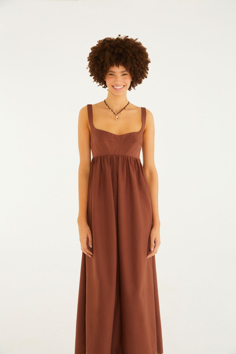 Vestido Longo Alças