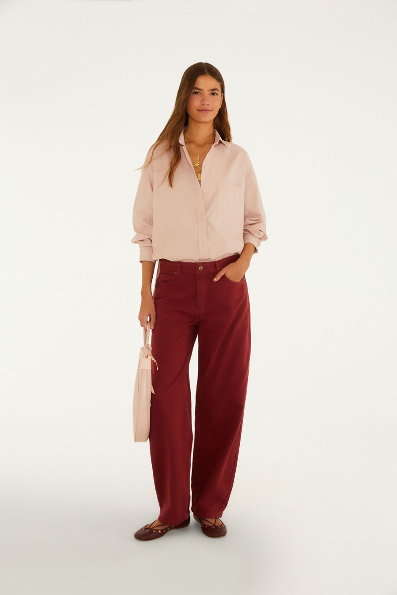 Camisa Over Bolso